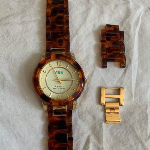La Mer tortoiseshell watch - Picture 2 of 2